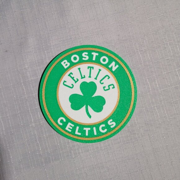 Boston Celtics Coaster Set - 3D Printed - (Set of 4) - Picture 3 of 4